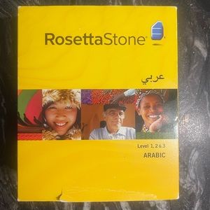 Rosetta Stone Arabic New Unused disc set